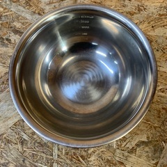 C(7732) メモリ付き ボウル 2個セット 1800ml 3000mlステンレス 調理器具 厨房用品 飲食店 店舗用 業務用 中古の画像