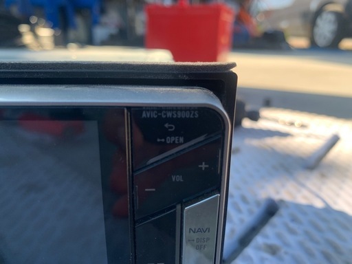 取付込み　スズキ　純正ナビ　CWS900ZS フルセグ　Bluetooth 　HDMI　　　