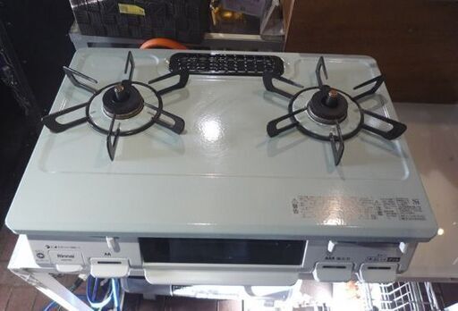 Rinnai LPガス用 ガステーブル KG67MTR 2024年製 幅59.6cm パステルミント 右強火 水無し片面焼きグリル リンナイ プロパンガス ガスコンロ 札幌市東区 新道東店