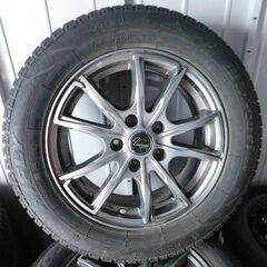 【JM910保管M】HIFLY TIRES Win-Turi 212（ウィンチュリ ニイイチニイ） 215/60R16 99H XL Verthandi アルミホイール付きスタッドレスタイヤの画像