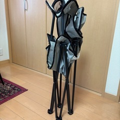1人用アウトドア椅子（収納袋付き）の画像