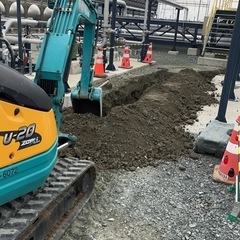 土木工事作業員の画像