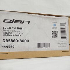 札幌市 清田区 未使用品 elan エラン スキー板 PRIMETIME N°2 プライムタイム POWERSHIFT パワーシフト ACEKQK23 158㎝ ホワイト系の画像