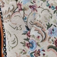 【愛品倶楽部柏店】ダイニングチェア2脚セット ロココ調の画像