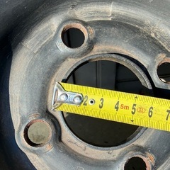 冬タイヤ14インチ ★ 165/R14 LT ★ Good Year製スタッドレス ★ PCD100商用車用ホイール付き ★ 深溝バリ山スタッドレス４本組み ★ 群馬発 ★ 直接引き取り歓迎の画像