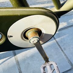 自転車　26インチ　グリーンの画像