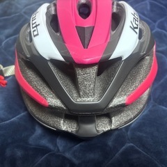 【新品未使用品】　Kabuto ロードバイク用ヘルメット　赤　M/Lの画像