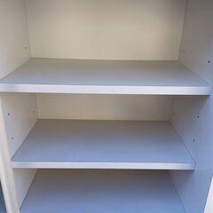 美品 大川家具 食器棚 北欧テイストの画像