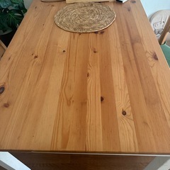 ダイニングテーブル＆チェア 中古の画像