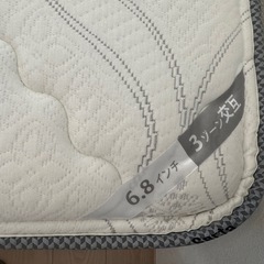 マットレス2枚 serta使用頻度小の画像