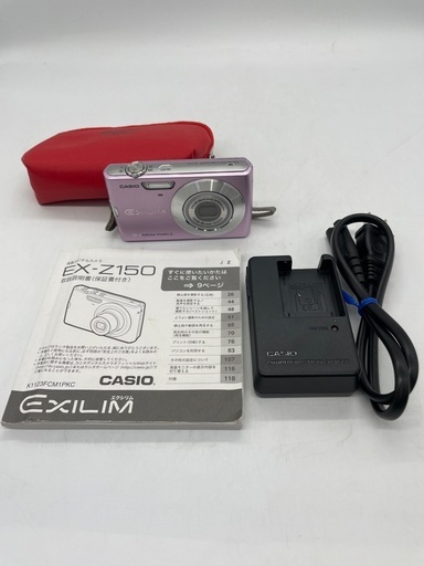 【トレファク足立扇店】ｺﾝﾊﾟｸﾄﾃﾞｼﾞﾀﾙｶﾒﾗ CASIO EXILIM EX-ZS150 取説･充電器付