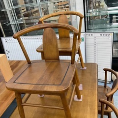 カリモク ダイニングセット5点セットの画像