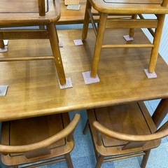 カリモク ダイニングセット5点セットの画像