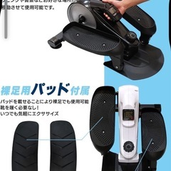 2WAYステッパー　ルームバイク 液晶付きの画像