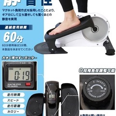 2WAYステッパー　ルームバイク 液晶付きの画像