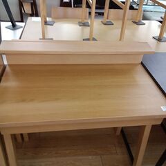 ★リユースのサカイつくば店★TK7560 オカムラ デスク ナチュラル H86×D44×W80 クリーニング済みの画像