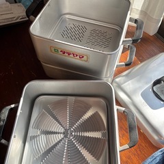 二段蒸し器，ガス専用　IH不可
の画像