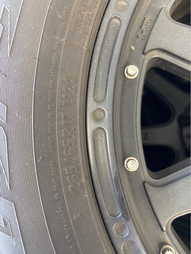 ランクル　プラド　タイヤホイール　スタッドレス　