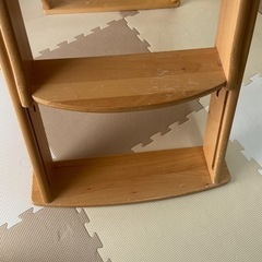 日本育児 木製スマート ハイローチェア 折りたたみ コンパクトの画像