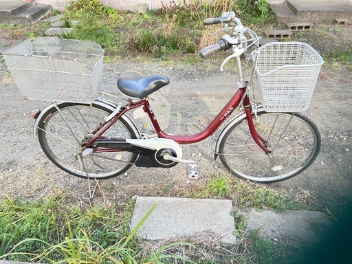 バッテリーダメにつき、取り下げました。電動アシスト自転車。
