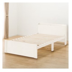 【新品に近い】ニトリ　ベッドフレームの画像