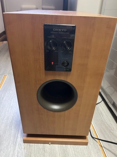 ONKYO オンキョーアンプ内蔵サブウーファー SL-105