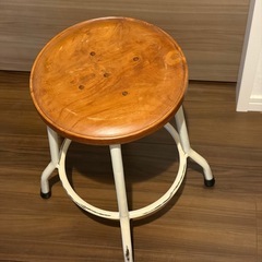 [元値5,000円]アンティーク 丸イス スツールの画像