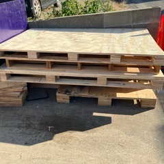 木パレット無料で差し上げます！【引き取りできる方限定】