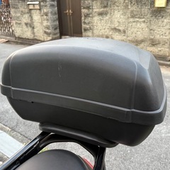 バイク　リアボックス　トップケースの画像