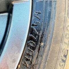 175/70/14 スタッドレスタイヤホイール4本セット  pcd100の画像