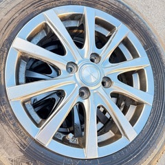 175/70/14 スタッドレスタイヤホイール4本セット  pcd100の画像