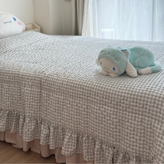 【新品に近い】ニトリ　ベッドフレームの画像