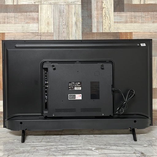 配送 即日受渡❣️アイリスオーヤマ43型4K液晶テレビWチューナー裏番組