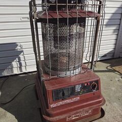 中古 通電動作確認済  開放式石油ストーブ サンデンリニアロータリー KL-153RFの画像