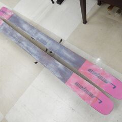 札幌市 清田区 エラン elan スキー板 PLAYMAKER101 プレイメーカー 180㎝ ビンディング付き DemoSki 23/24season ホワイト×ピンク の画像