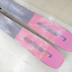 札幌市 清田区 エラン elan スキー板 PLAYMAKER101 プレイメーカー 180㎝ ビンディング付き DemoSki 23/24season ホワイト×ピンク の画像