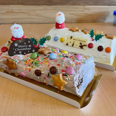 簡単なのに本格的！☆☆☆ブッシュドノエル作り体験☆☆☆の画像