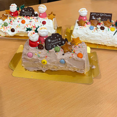 簡単なのに本格的！☆☆☆ブッシュドノエル作り体験☆☆☆の画像