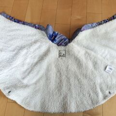 ハッカキッズ　花がらポンチョ　の画像