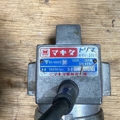 マキタ トリマー 3701 動作良好 メンテ済みの画像