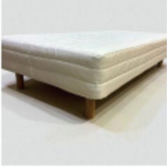 美品 無印良品 脚付マットレス ポケットコイル シングル 新型の画像