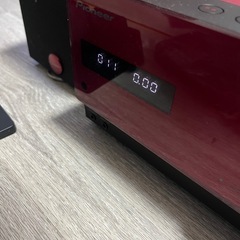 パイオニア X-CM32BT-R Bluetooth機能搭載 レッド リモコン付の画像