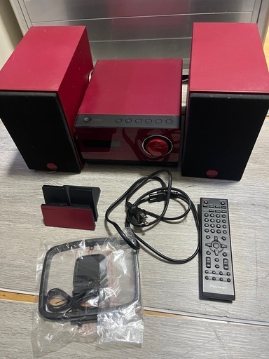 パイオニア X-CM32BT-R Bluetooth機能搭載 レッド リモコン付 パイオニア X-CM32BT-R Bluetooth機能搭載 レッド リモコン付