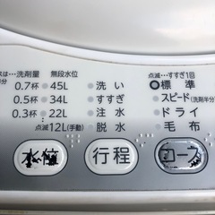 TOSHIBA 東芝 洗濯機 AW-4SC2  4.2kg  2015年製の画像