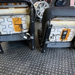 スズキ ha36s アルト ターボrs 純正 フロント 運転席 助手席 シート 左右 セット ドライバーズ アシスタント シート レール 付の画像