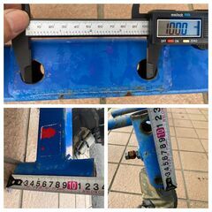 【売切御免】793 鳥取県発 デプスビーム 部品 取付部(約)50㎜ 丸軸 トラクター パーツ 広島 岡山 島根 兵庫 あぐり家鳥取中央店の画像