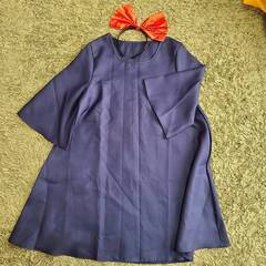 140サイズ 女子 仮装４点セット 魔女の宅急便などの画像