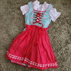 140サイズ 女子 仮装４点セット 魔女の宅急便などの画像