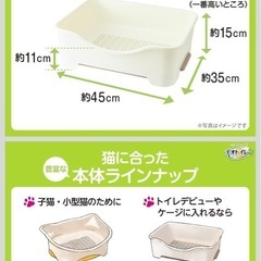 猫トイレの画像