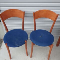 昭和 レトロ Calligaris カリガリス テーブル 椅子 チェア イタリア製 現状品 併売の画像